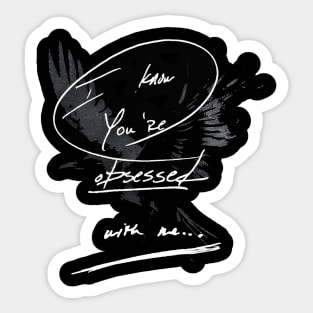 ian somerhalder merch Sticker